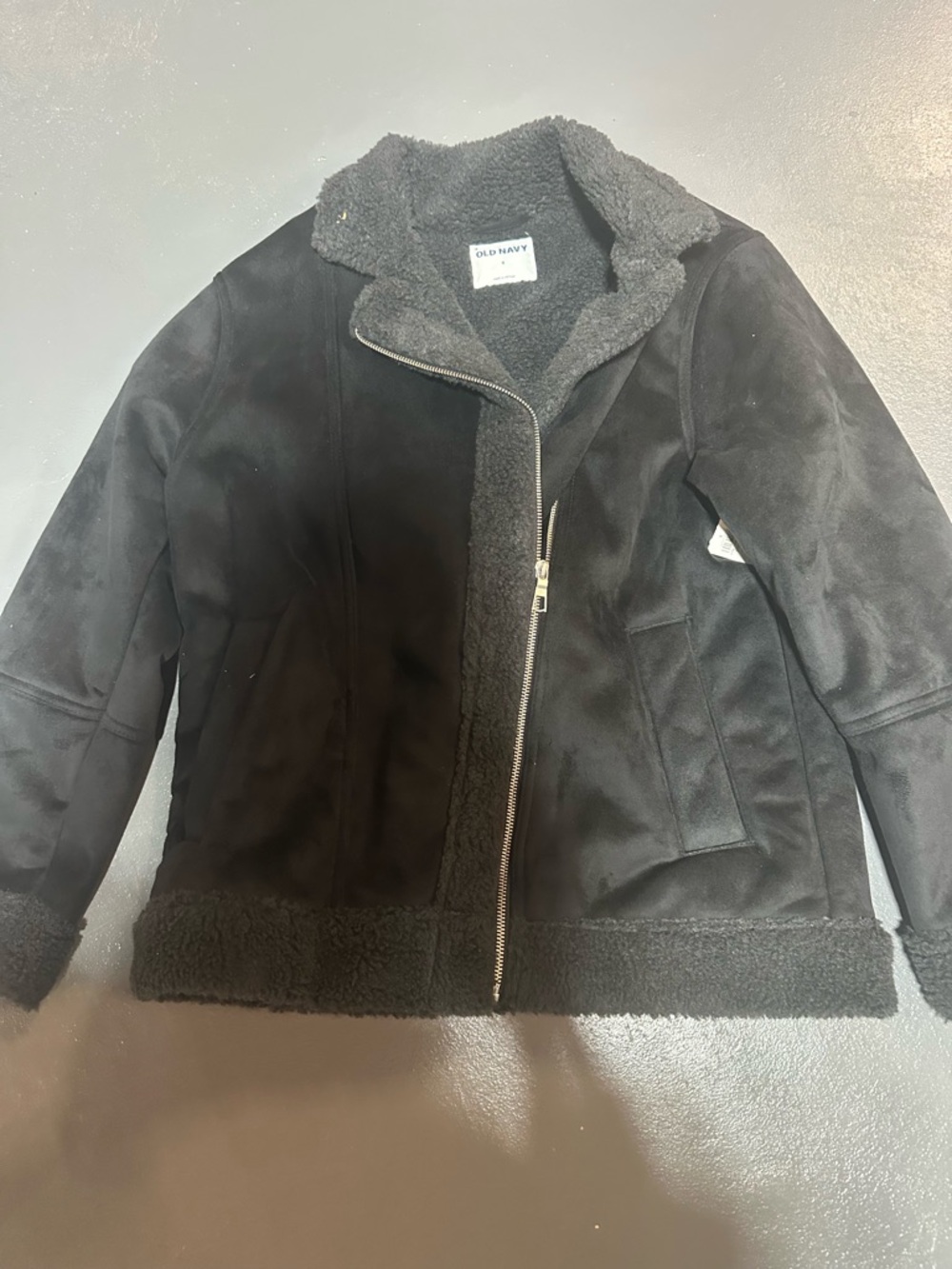 Old Navy Motto Sherpa Jacket